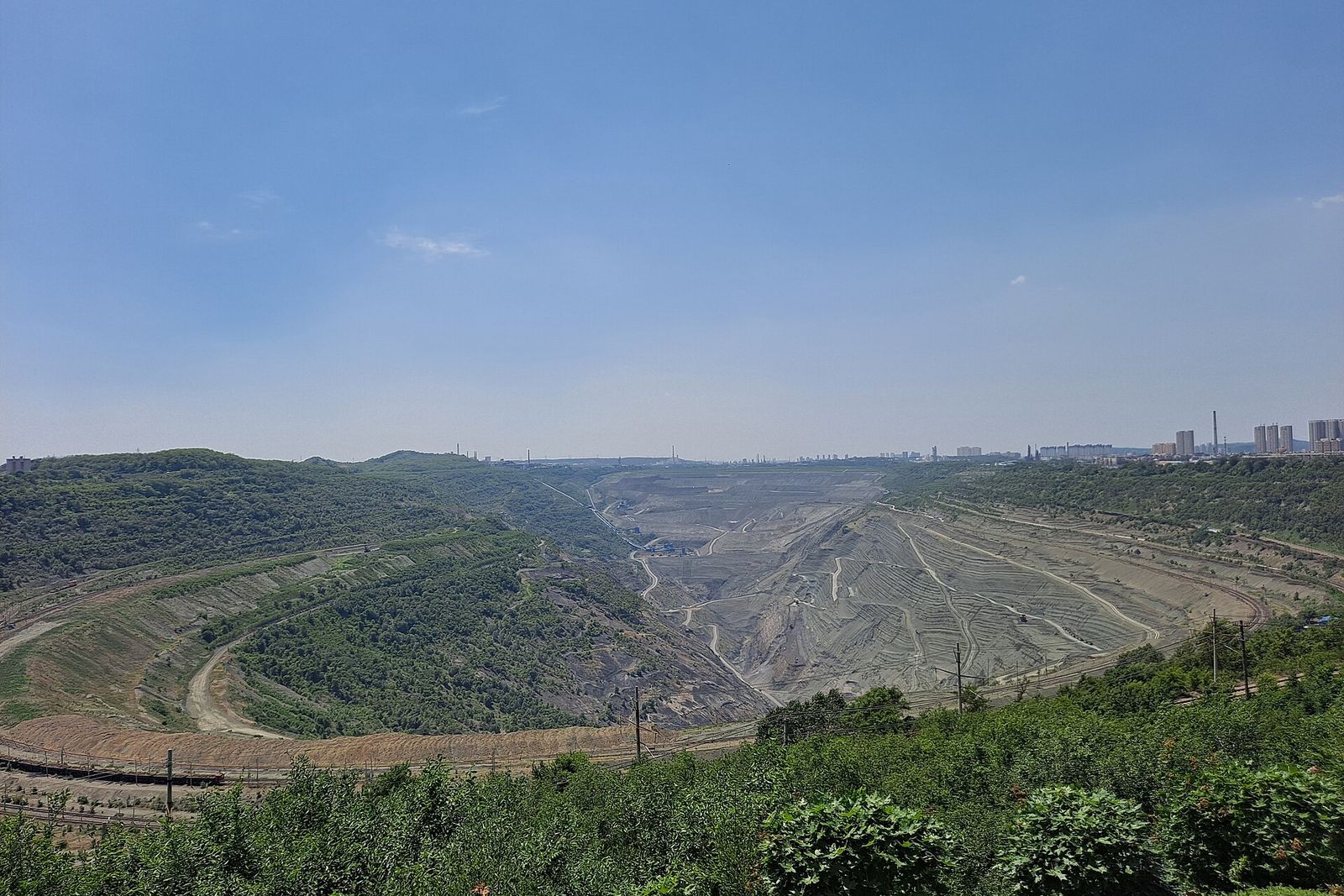 The Fushun West Open-pit Mine
