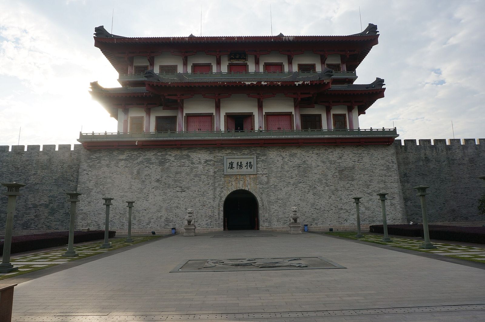 The gate tower of old Jieyang