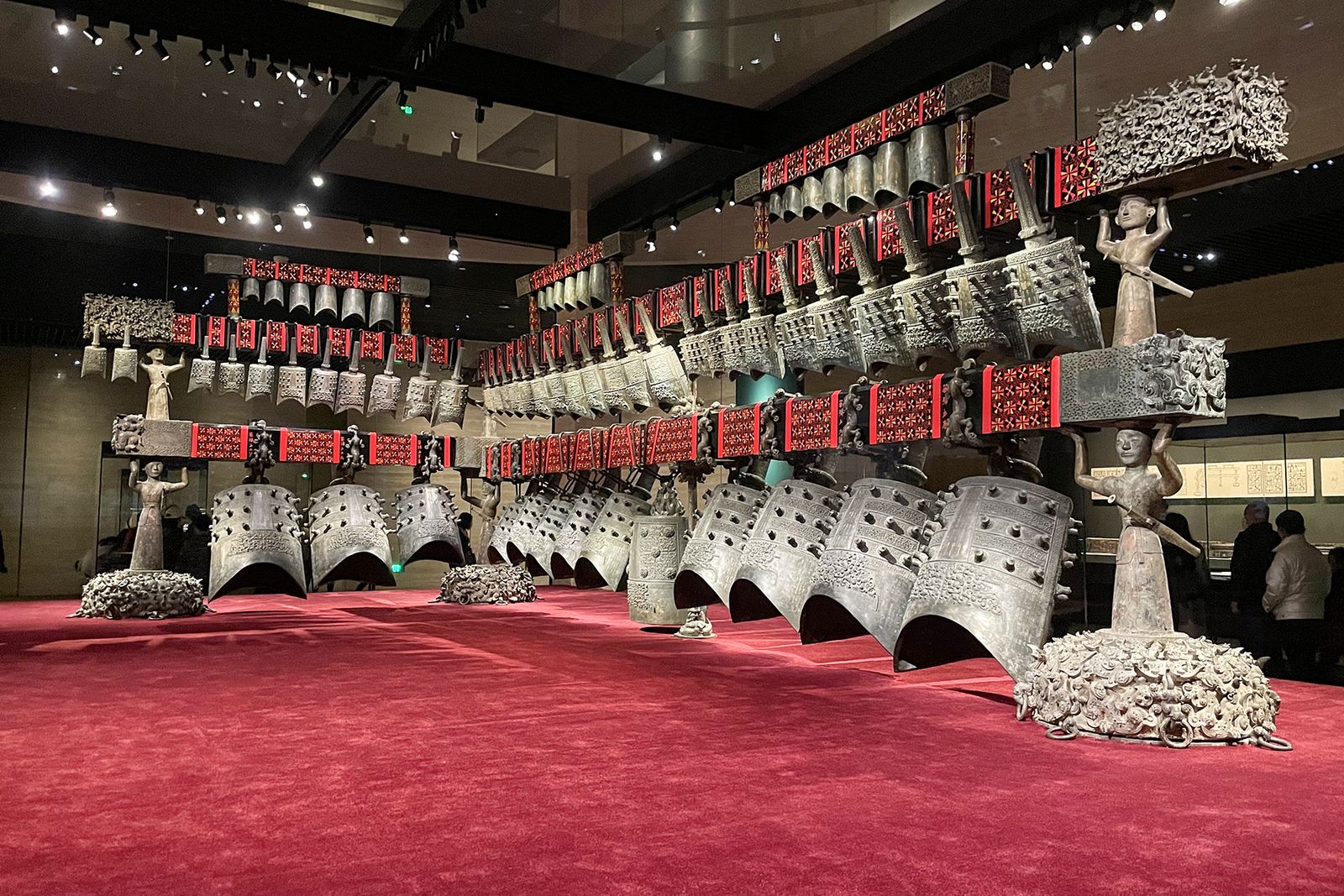 The chime bells of Marquis Yi of Zeng, unearthed at Suizhou
