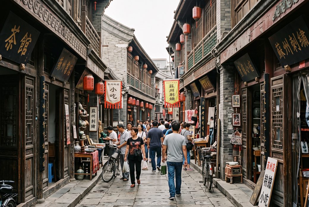 Qianmen-Dashilar-Yangmeizhu Xiejie, Historic Street