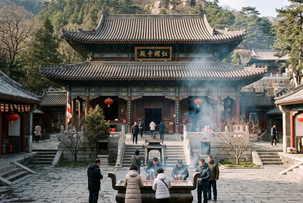 Hongluo Temple, Buddhist Temple