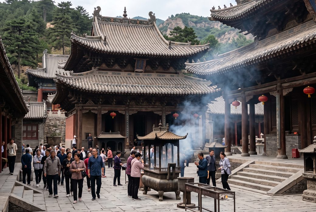 Huayan Temple (Shanxi), Buddhist Temple