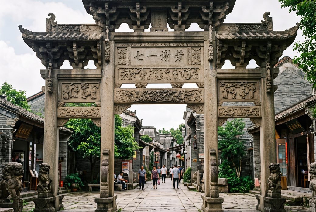 Qiyi Xielao Memorial Archway, Memorial Archway