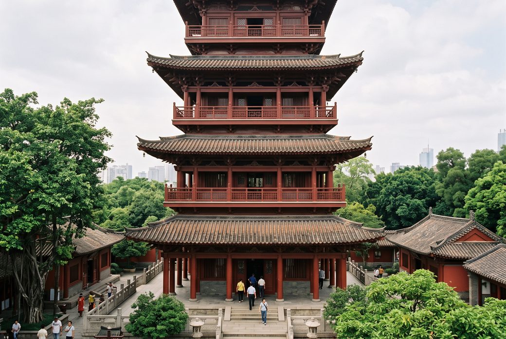 Zhenhai Tower, Historic Building