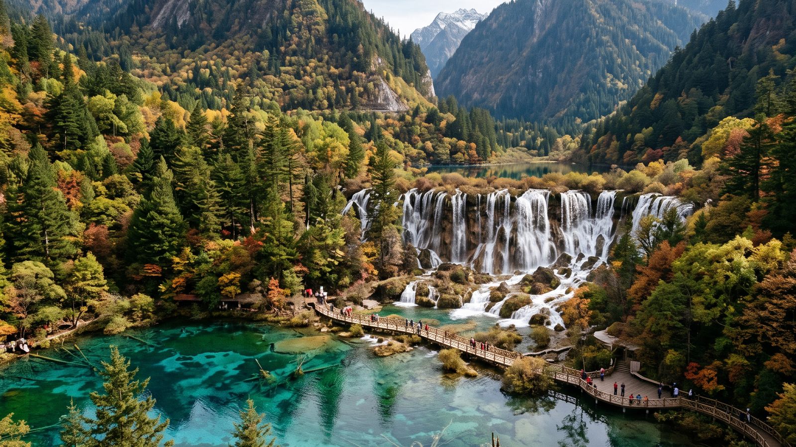 Jiuzhaigou Valley, Chengdu