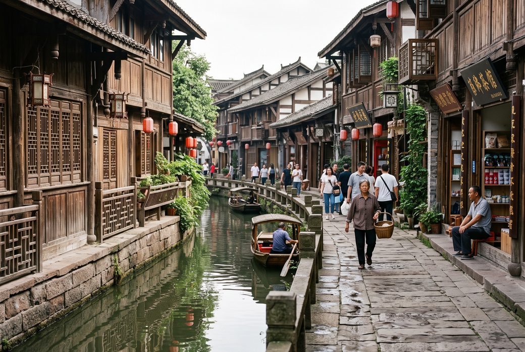 Suji Ancient Town, Ancient Town