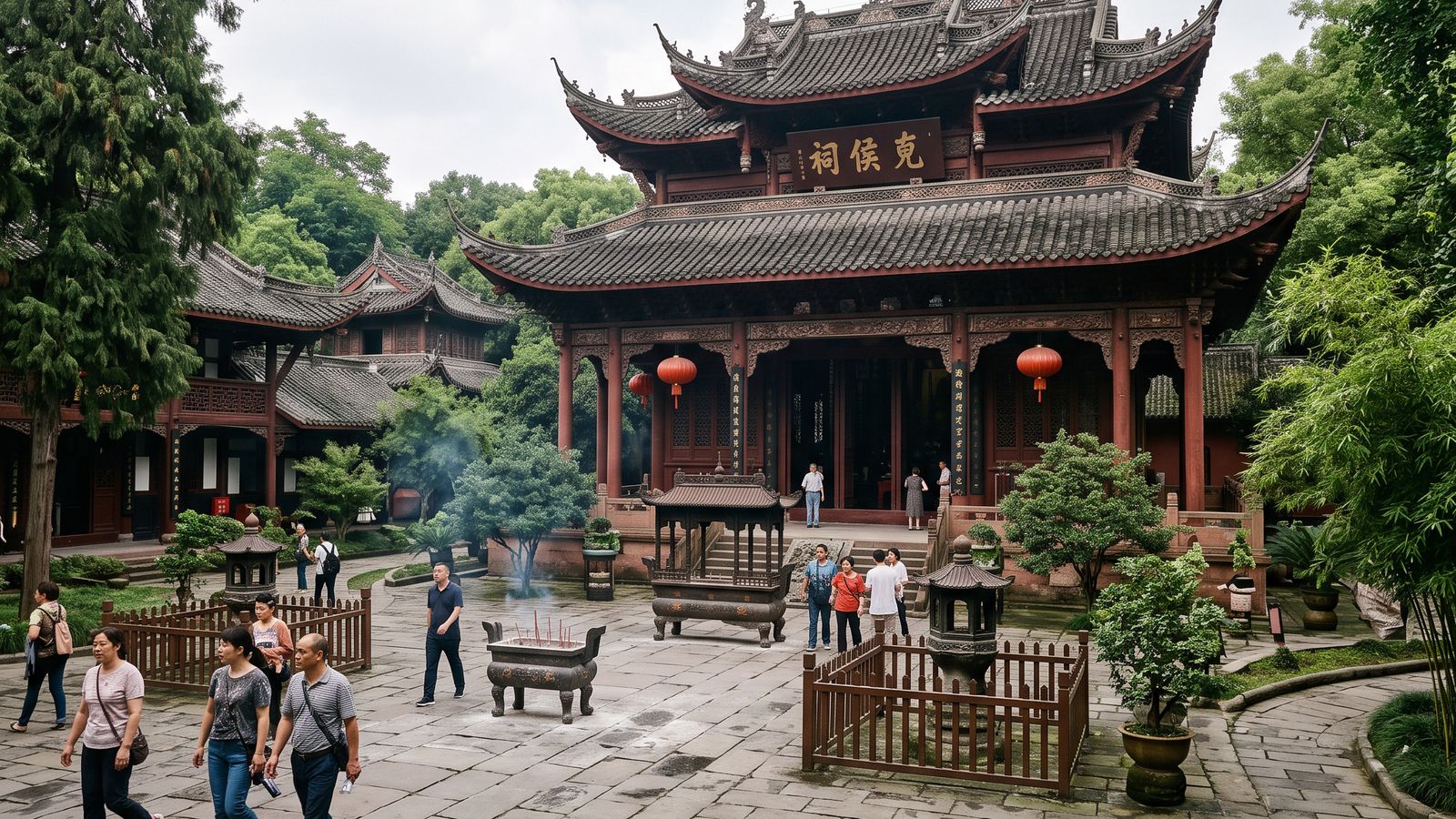 Wuhou Shrine, Chengdu