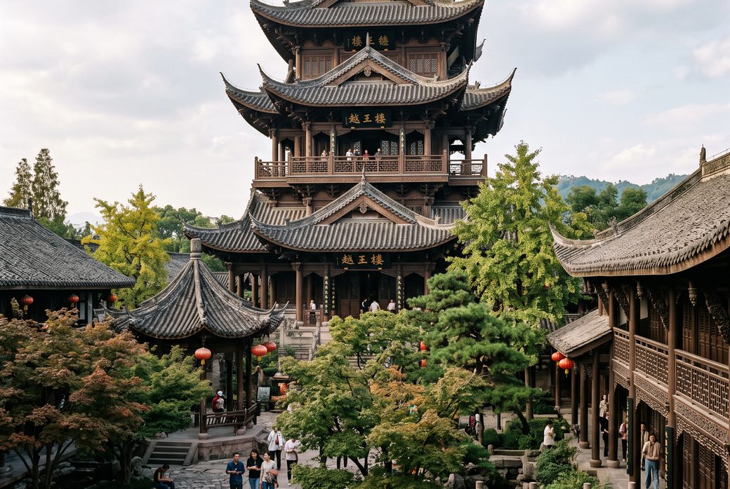 Yuewang Tower, Historic Building