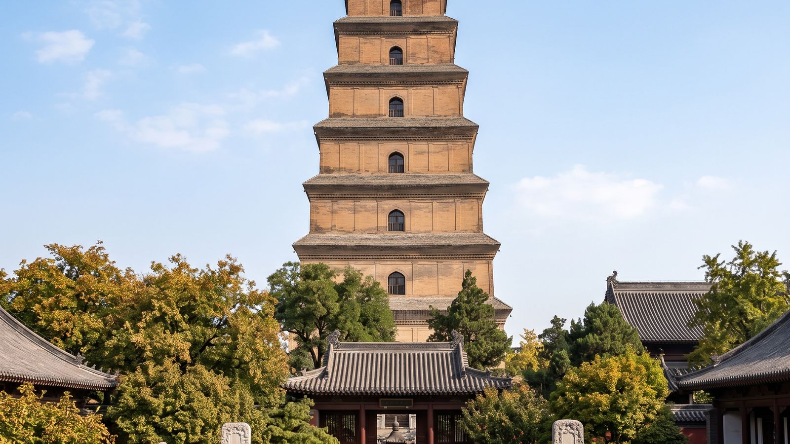 Giant Wild Goose Pagoda, Xi'an