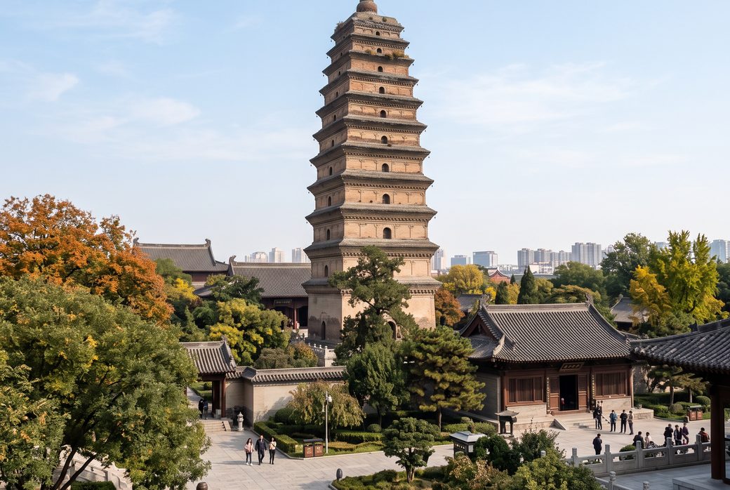 Small Wild Goose Pagoda (Silk Roads WHS), UNESCO Site