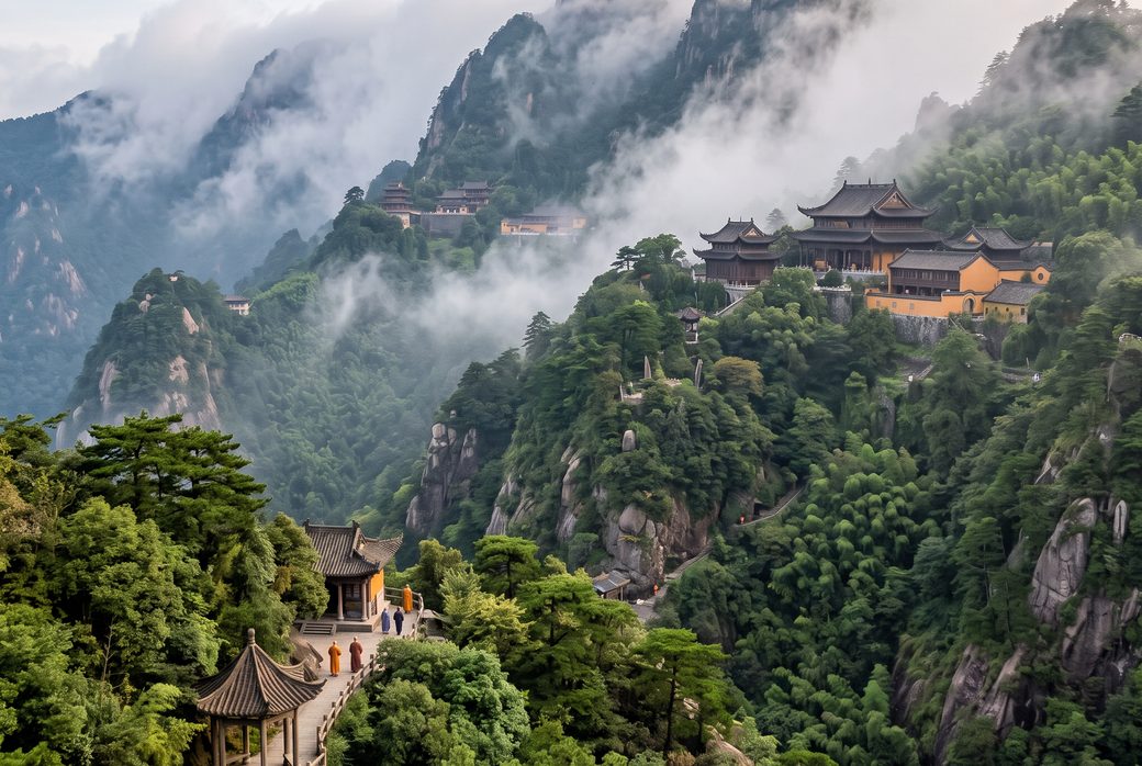 Mount Jiuhua, Sacred Mountain