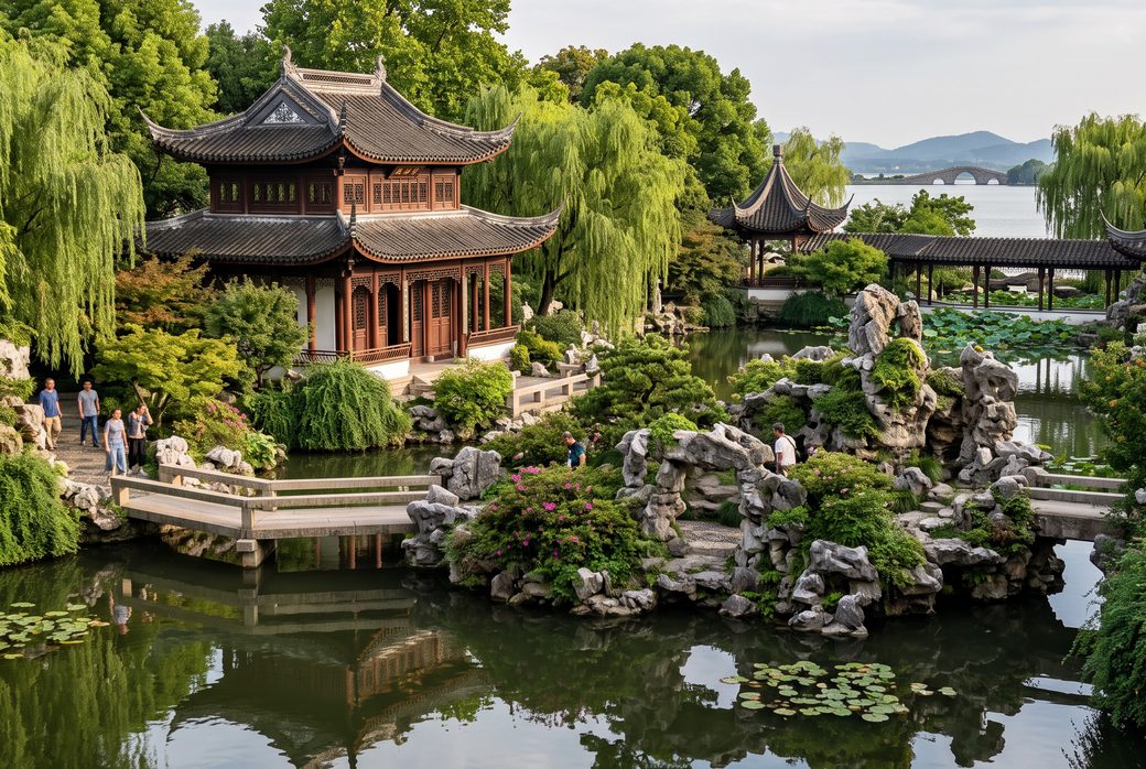 Liyuan Garden, Garden