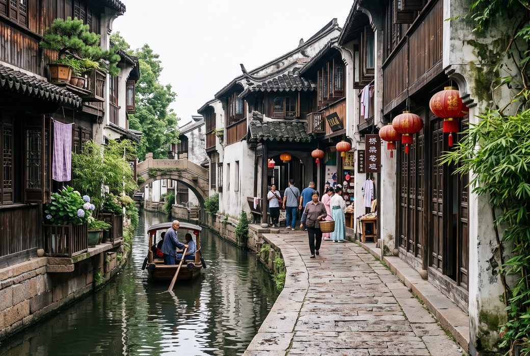Fengqiao Ancient Town, Ancient Town