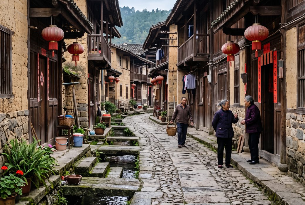 Hukeng Town, Ancient Town