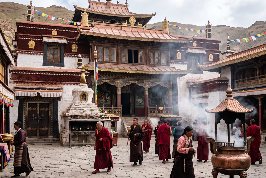 Palcho Monastery, Buddhist Temple
