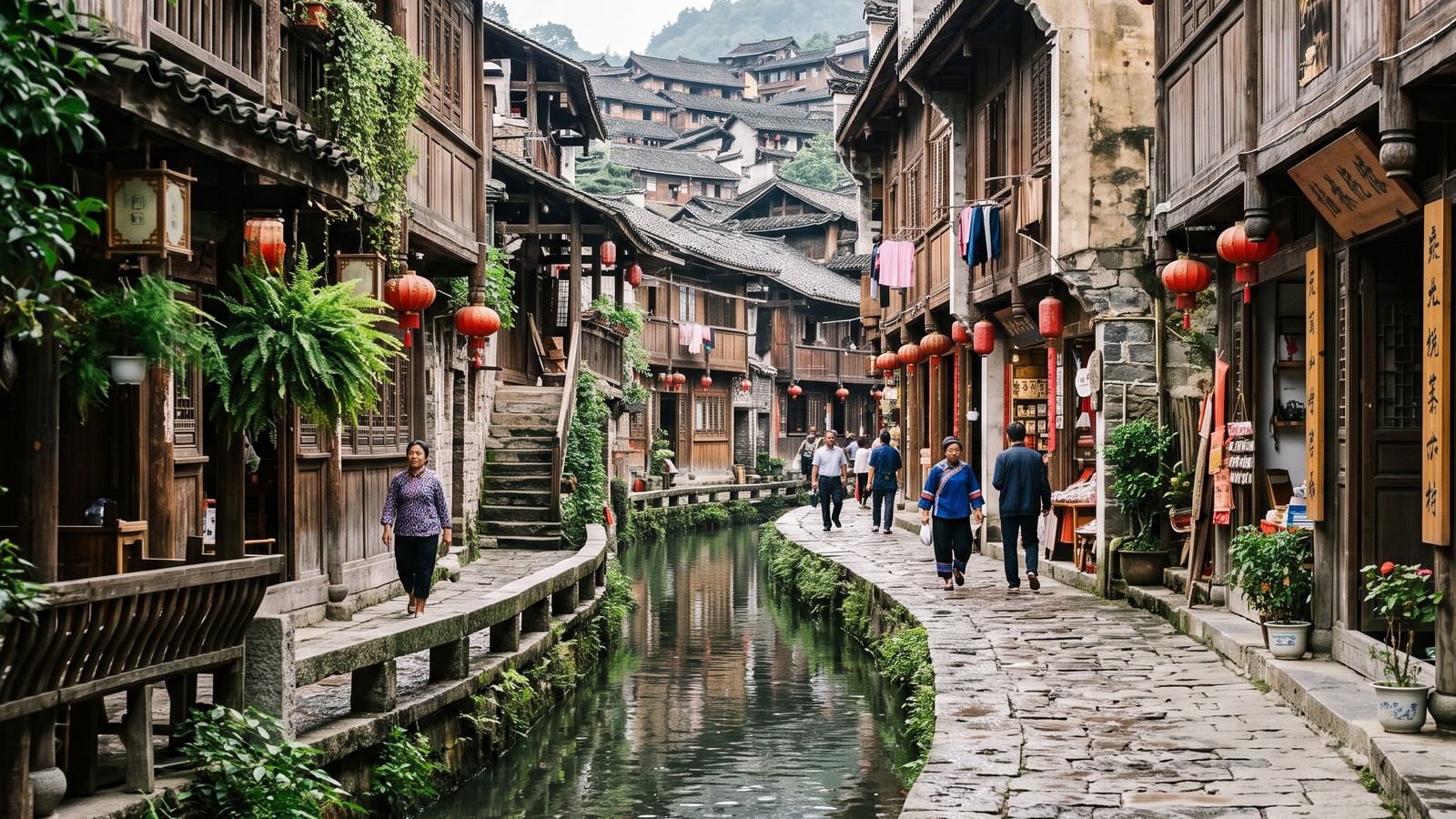 Furong Town (Hibiscus Town), Hunan, Zhangjiajie