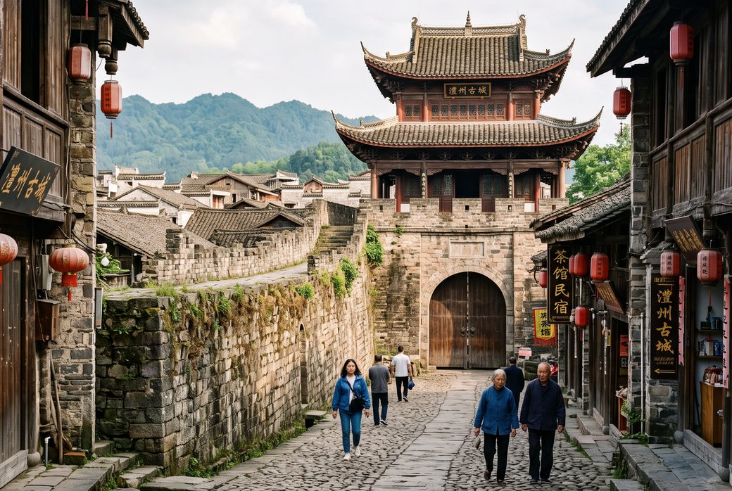 Lizhou Ancient City, Ancient City