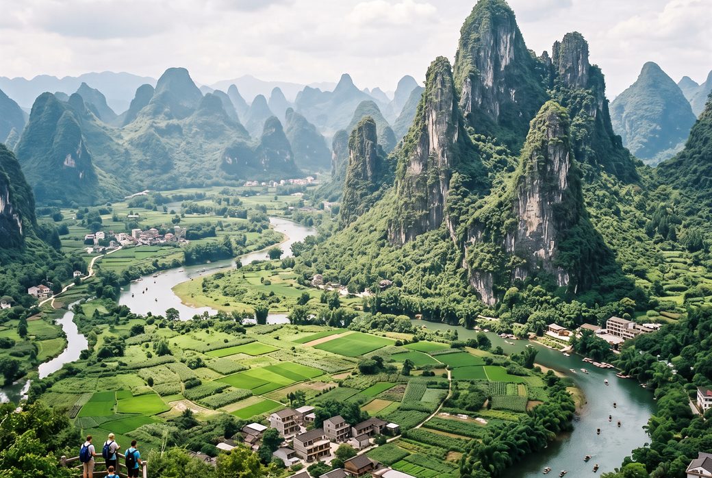 Liyu Peak, Karst