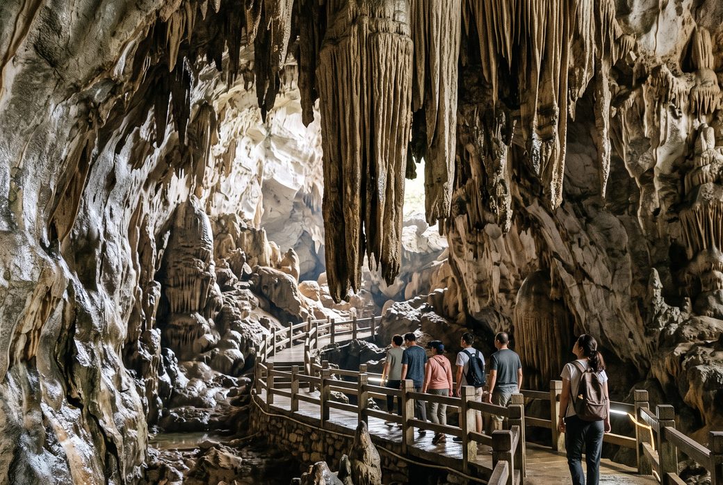 Alu Caves, Cave