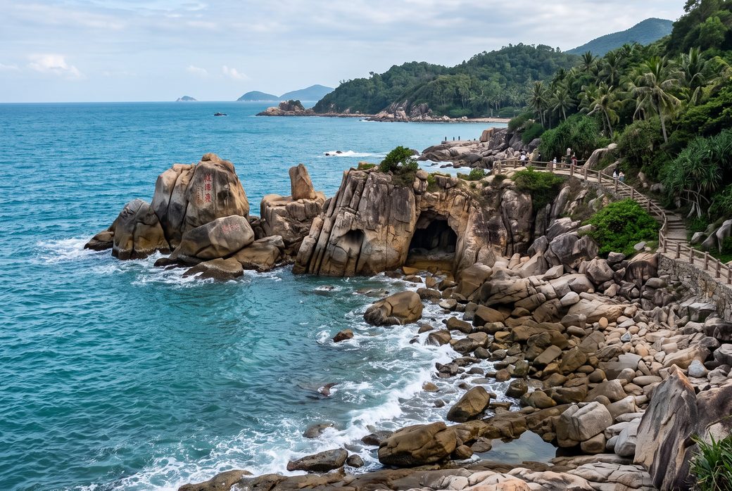 Daxiao Dongtian, Coast