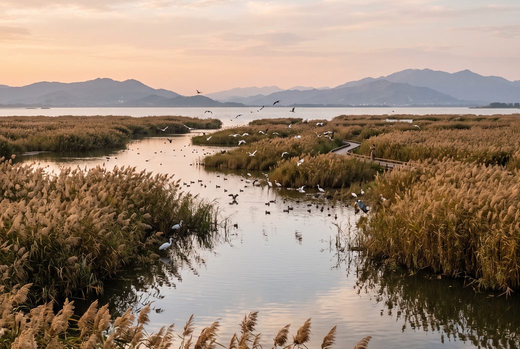 Dongting Lake, Wetland