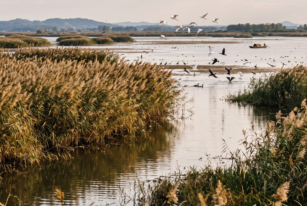Honghu Nature Reserve, Wetland