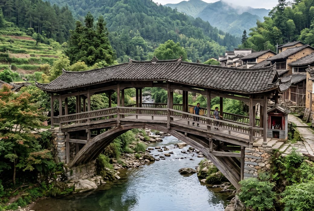 Timber Arch Covered Bridges, Historic Bridge