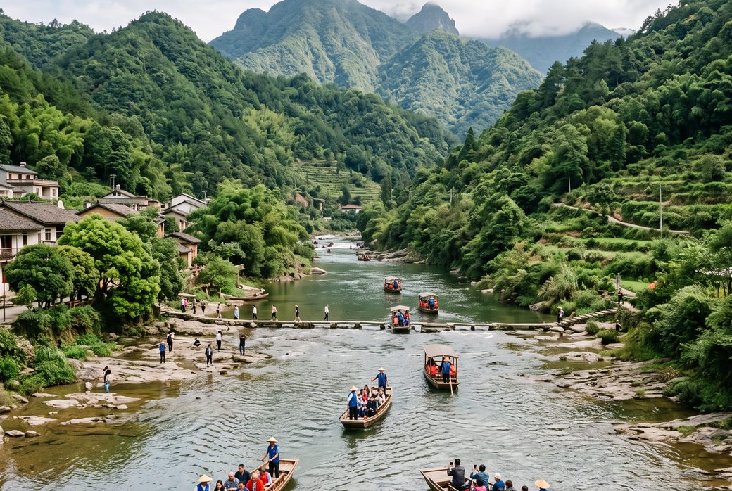 Baishuiyang, River
