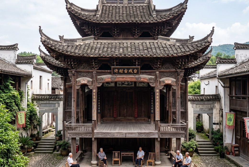 Xuyan Ancient Opera Stage, Historic Building
