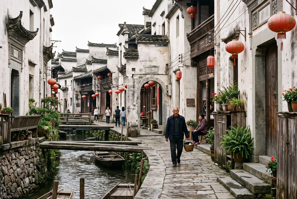 Shangqing Ancient Town, Ancient Town