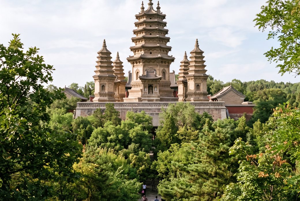 Wuta Temple (Five Pagoda Temple), Pagoda