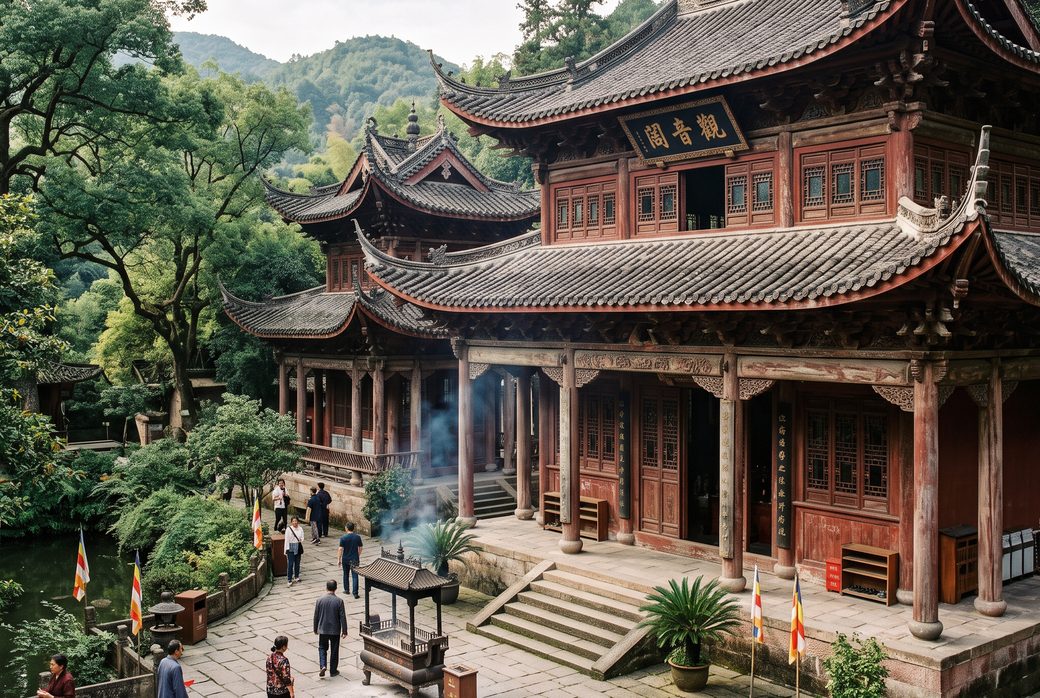 Longpanji (Guanyin Pavilion), Historic Building