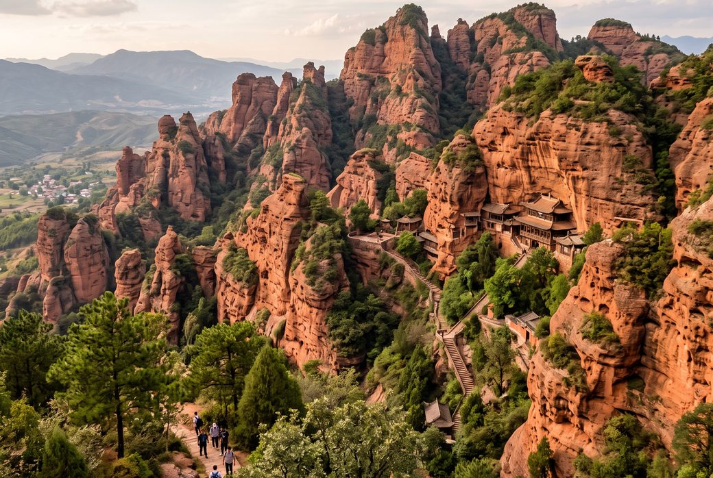 Mount Shibao, Danxia Landform