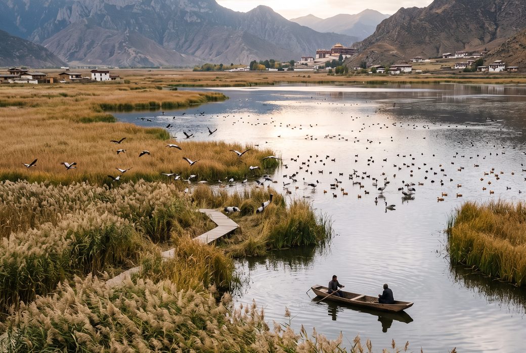 Napahai, Wetland