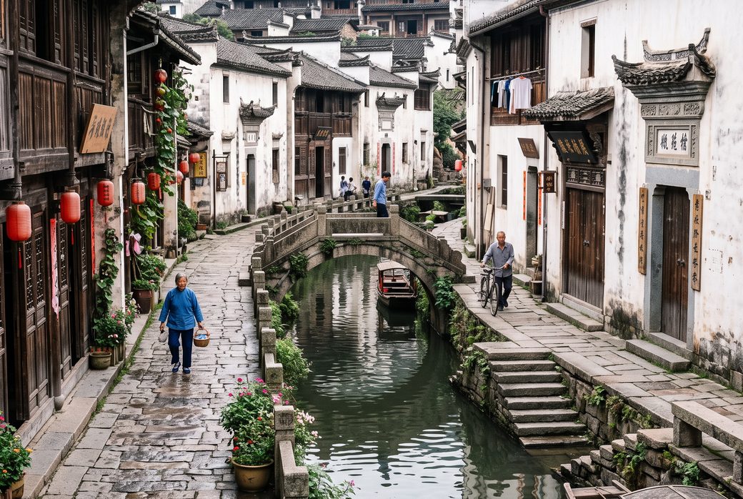 Yaoli Ancient Town, Ancient Town