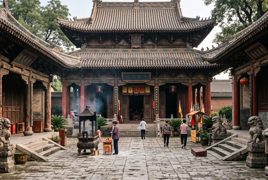 Yue Fei Temple, Zhuxian Town, Historic Temple