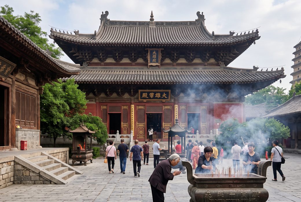 White Horse Temple, Buddhist Temple