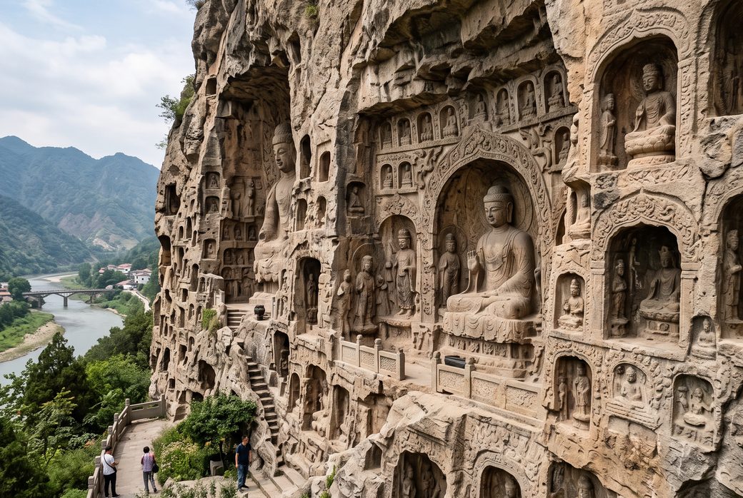 Xiaonanhai Grottoes, Rock Carvings