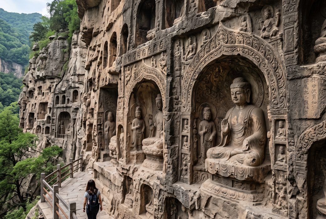 Xiangtangshan Grottoes, Rock Carvings