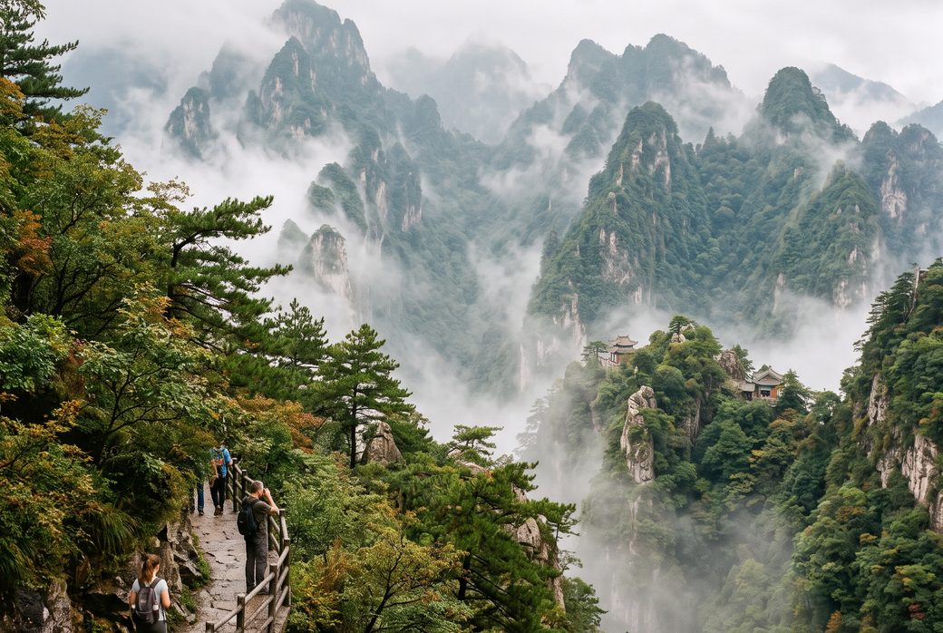 Honggushan Scenic Area, Mountain