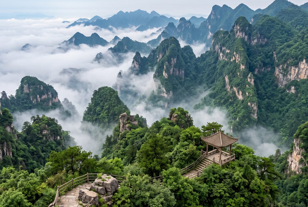 Gulingshan Scenic Area, Mountain