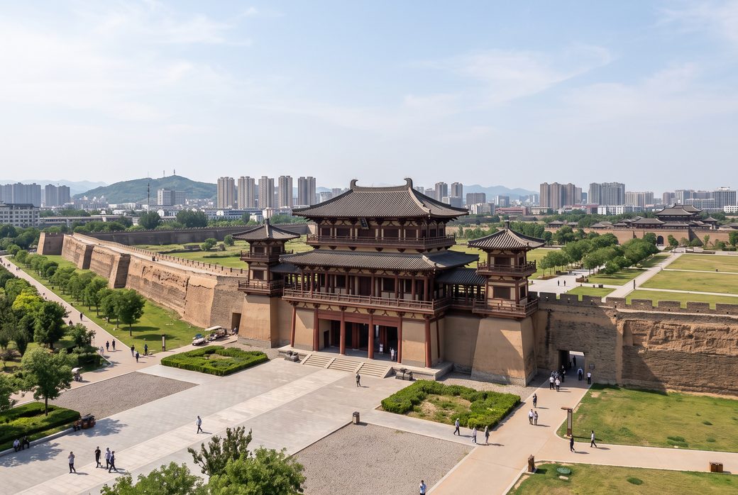 Dingding Gate, Sui-Tang Luoyang (Silk Roads WHS), UNESCO Site