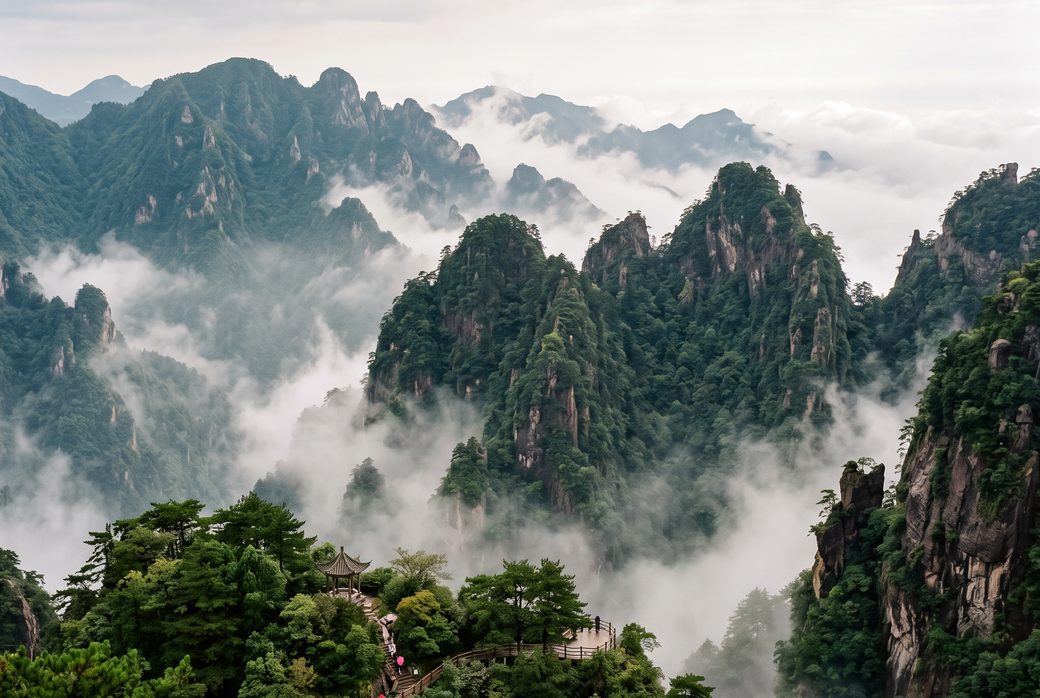 Laojieling Scenic Area, Mountain