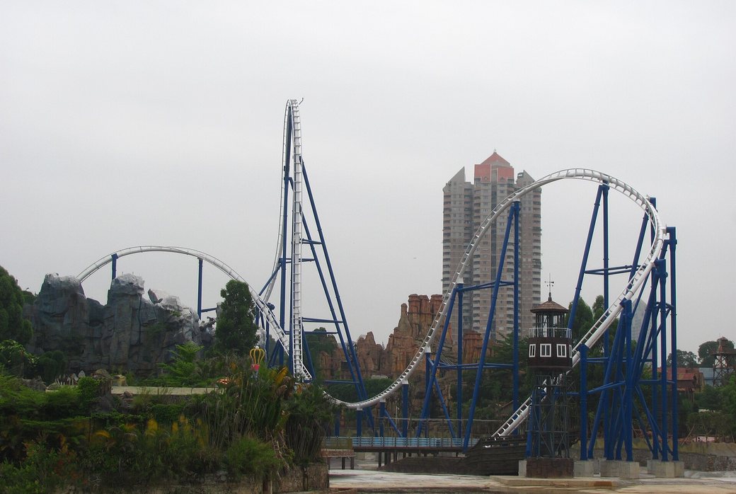 Bullet Coaster at Happy Valley Shenzhen