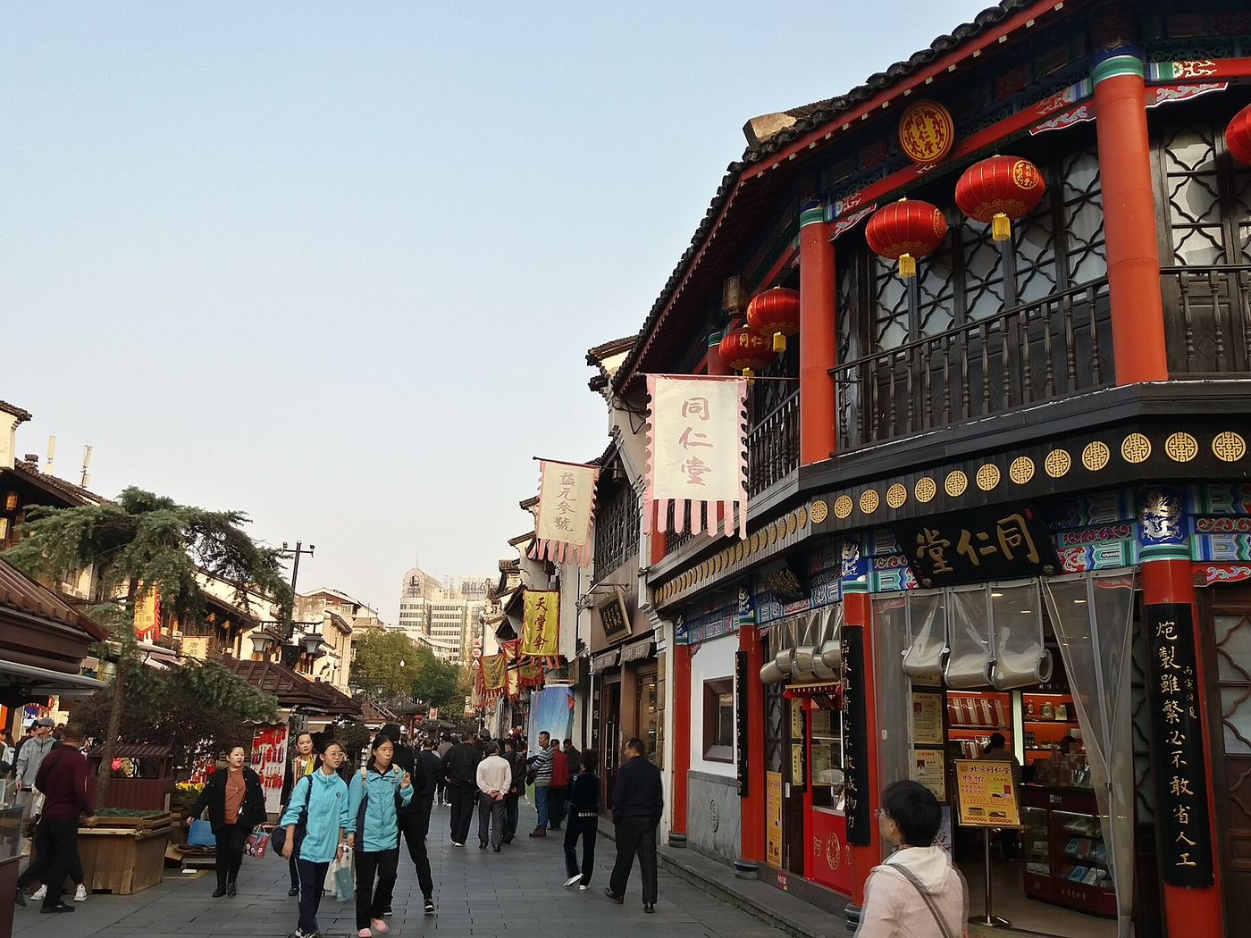Hefang Street in Hangzhou